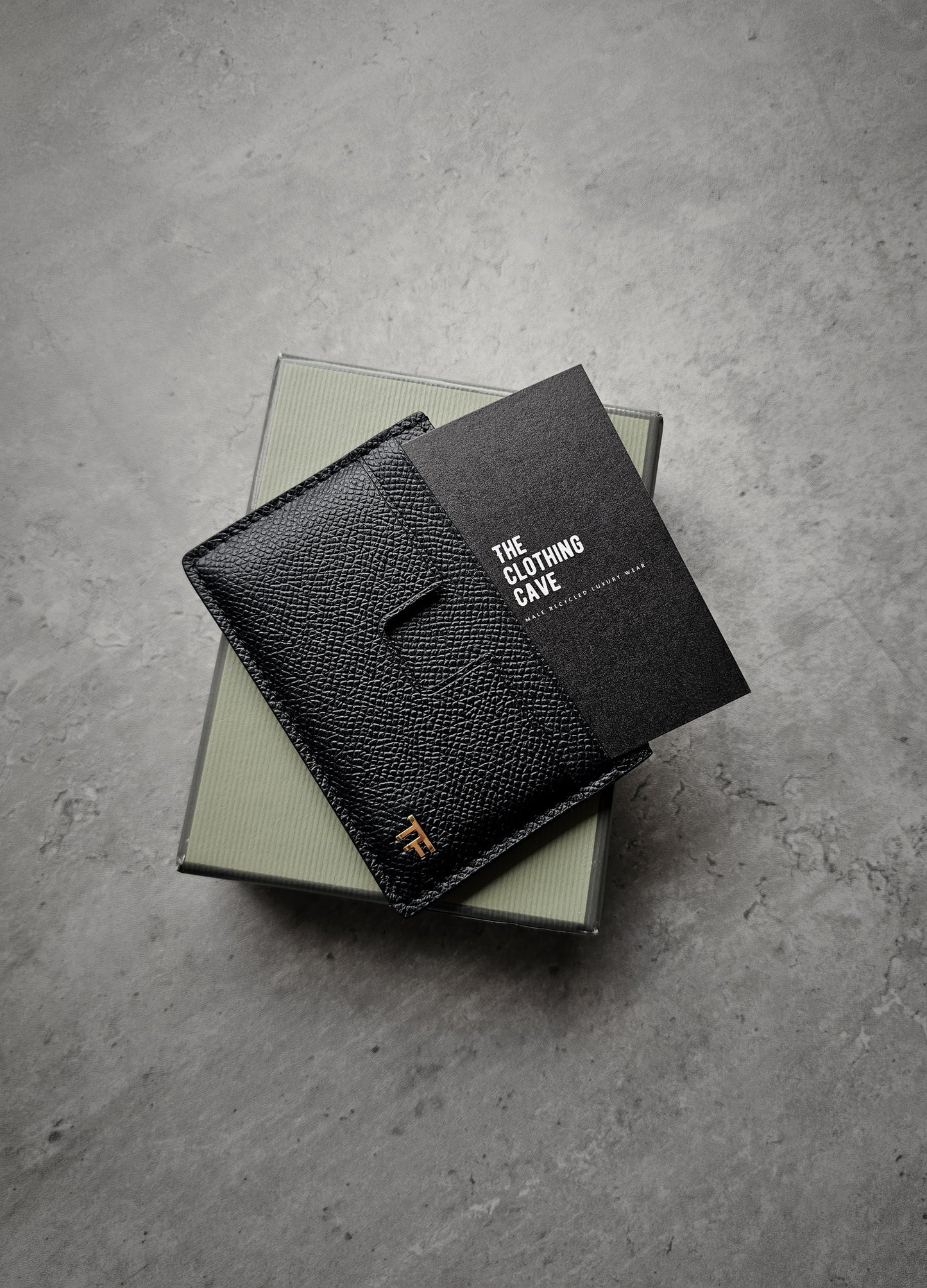 TOM FORD T-Line TF Leather Card Holder