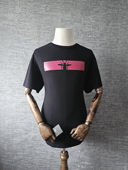 DIOR Pink Bee Print T-Shirt