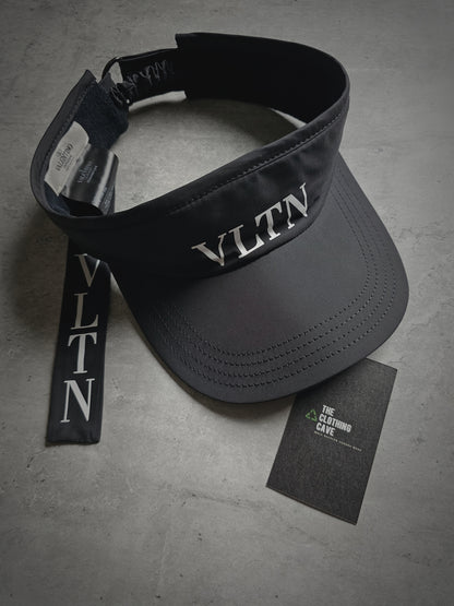 VALENTINO VLTN Black Visor/Cap