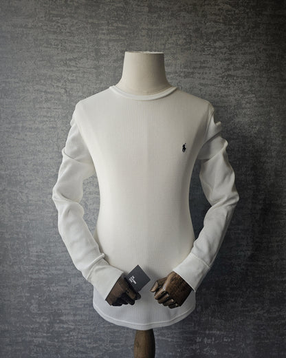 RALPH LAUREN Long Sleeve Lounge thermal Top