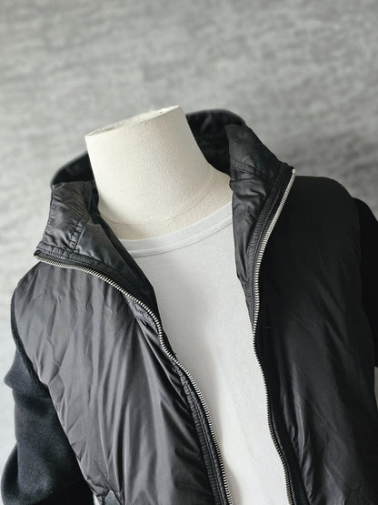 TOM FORD Shell-Panelled Wool Hooded Jacket Black