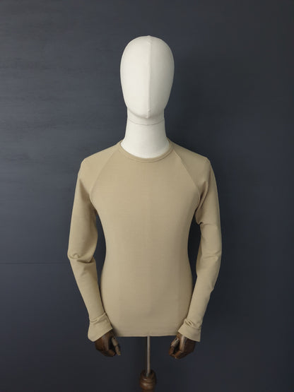 FCUK French Connection Chamois Sweatshirt in Beige