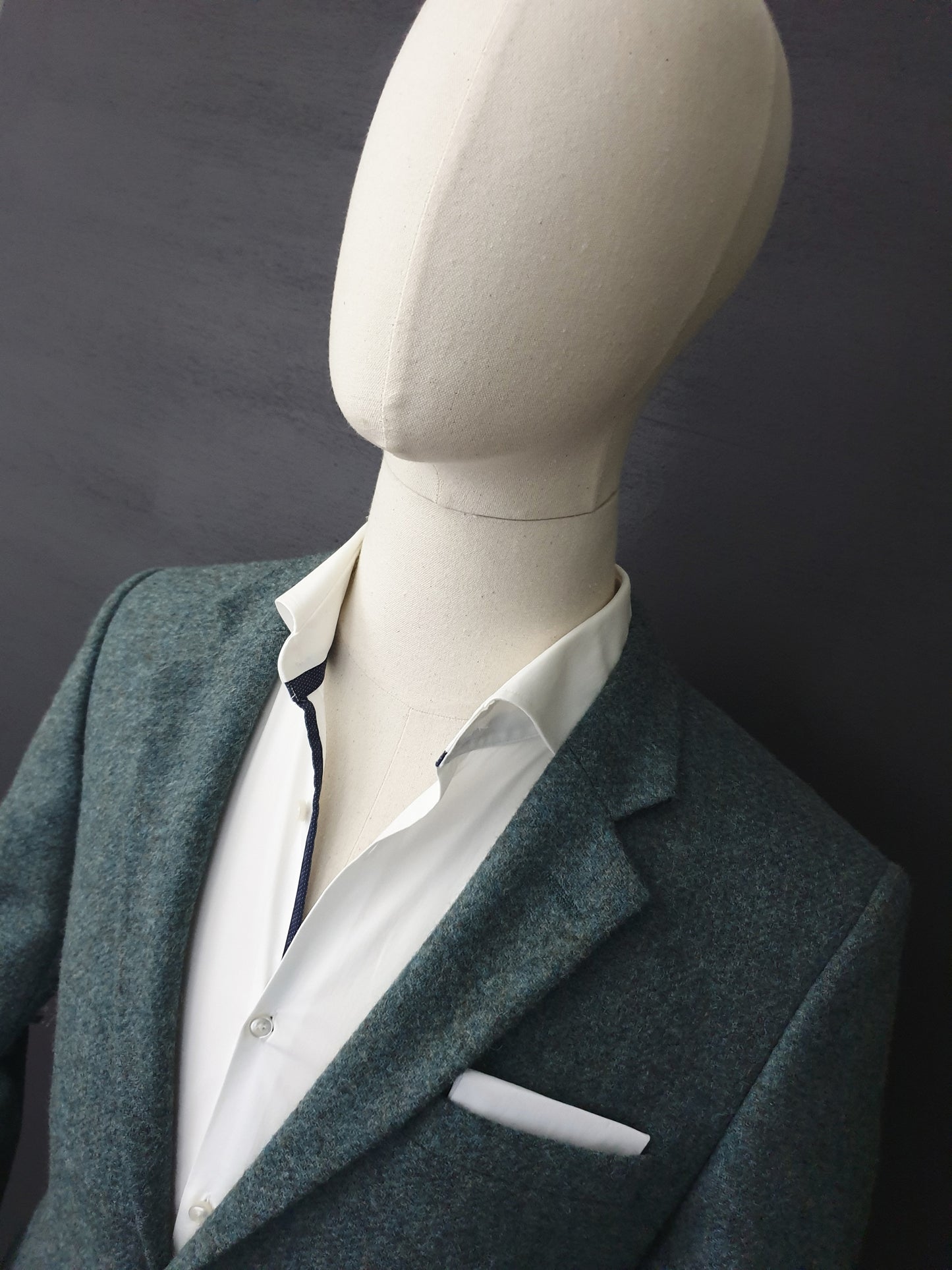 REISS Slim Fit Shetland Textured Wool Blazer