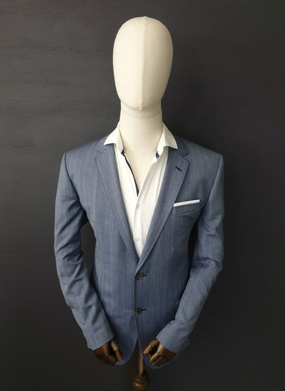 HUGO BOSS Regular Fit Micro patterned Suit Jacket
