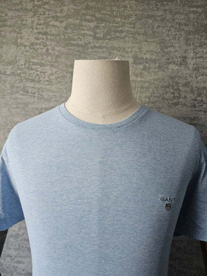 GANT Original Crew Neck Embroidered T-Shirt