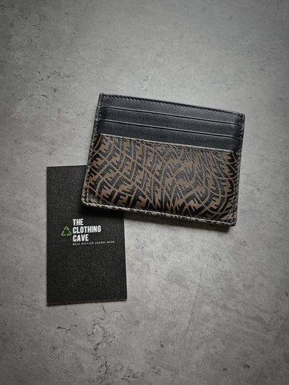 FENDI FF Monogram Vertigo Card Holder