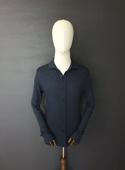 REISS Slim-Fit Stretch Cotton Jersey Shirt