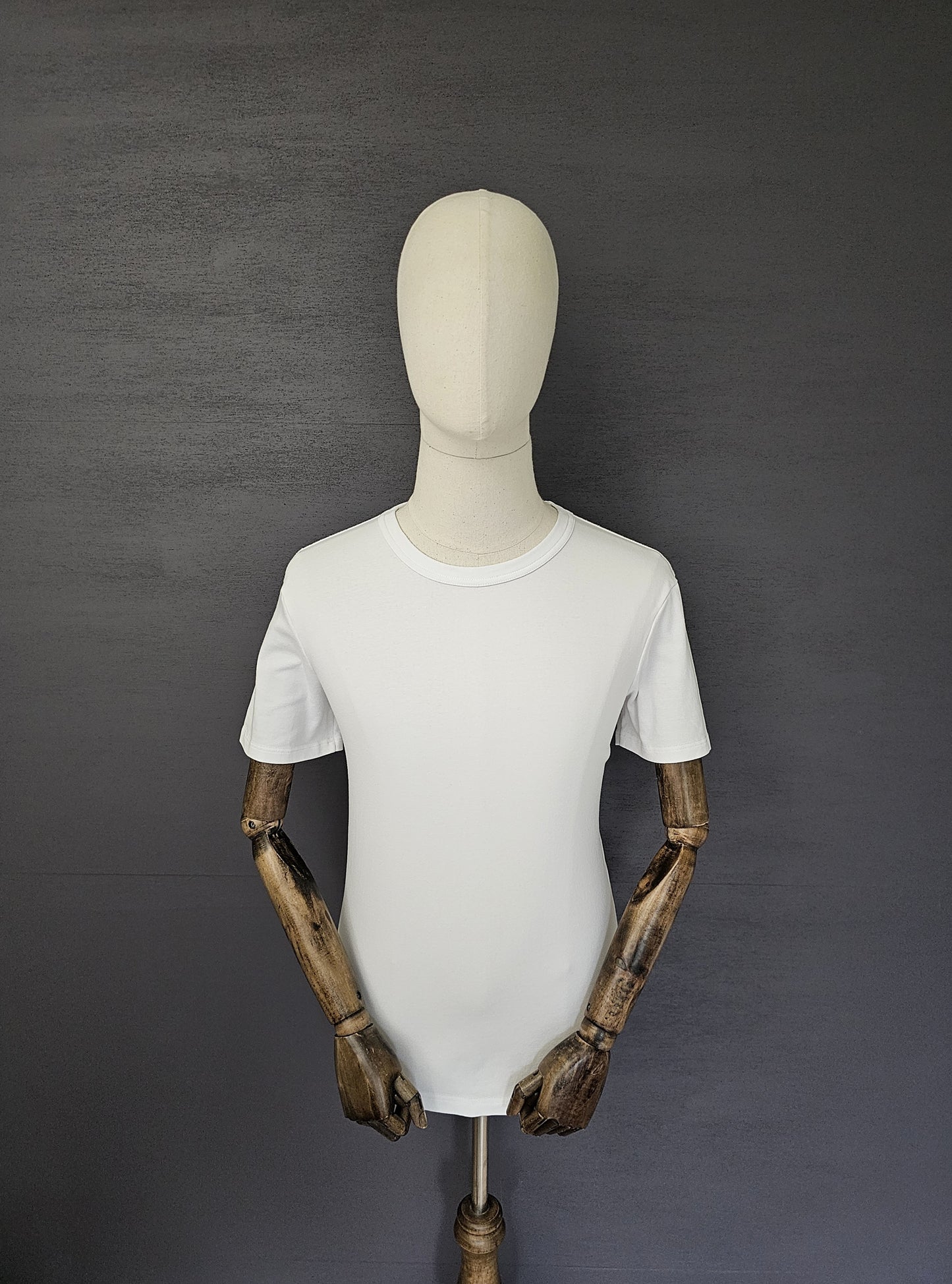 TOM FORD Cotton Crew Neck T-Shirt in White