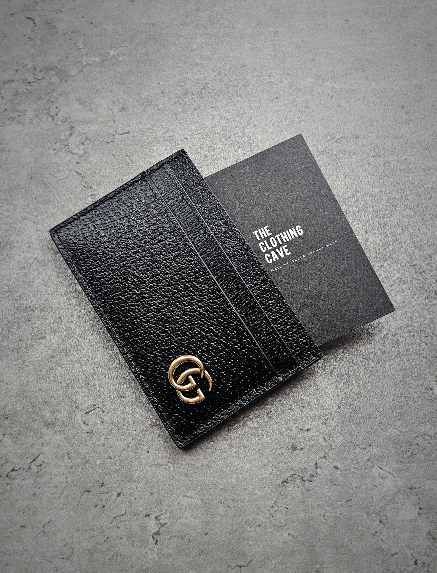GUCCI GG Marmont Leather Card Holder