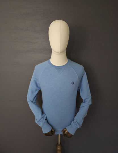 FRED PERRY Crew Neck Sweatshirt in Blue