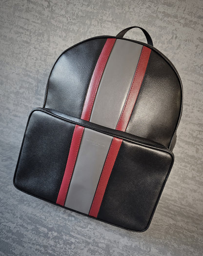 MICHAEL KORS Colourblocked Leather Backpack