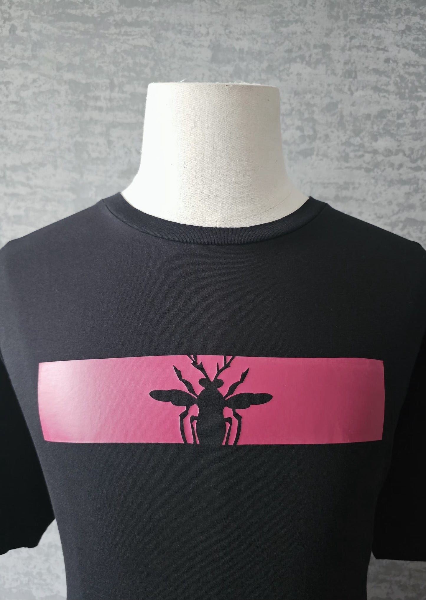 DIOR Pink Bee Print T-Shirt