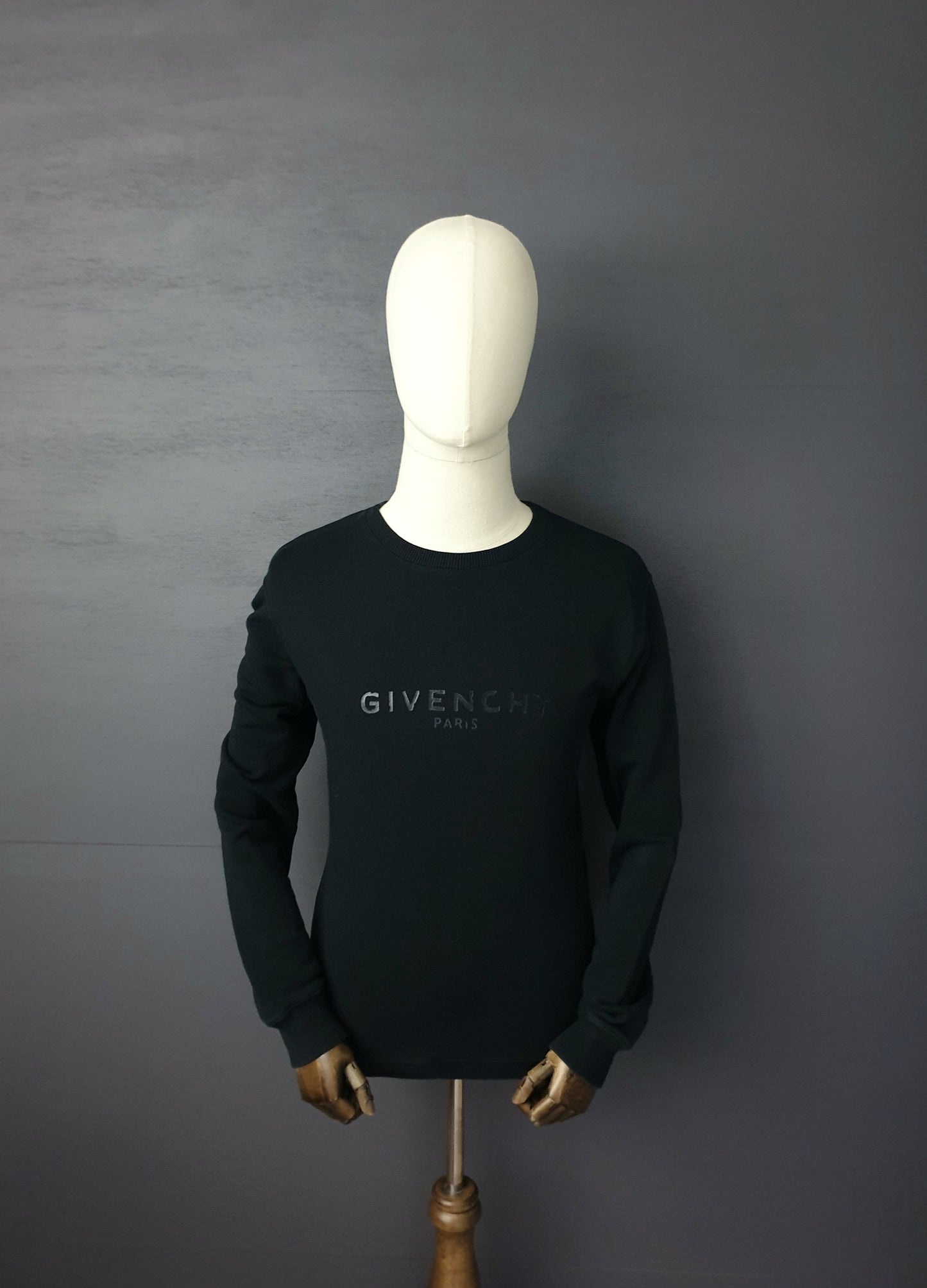 GIVENCHY Holographic Print Logo Sweatshirt