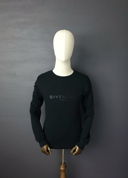 GIVENCHY Holographic Print Logo Sweatshirt