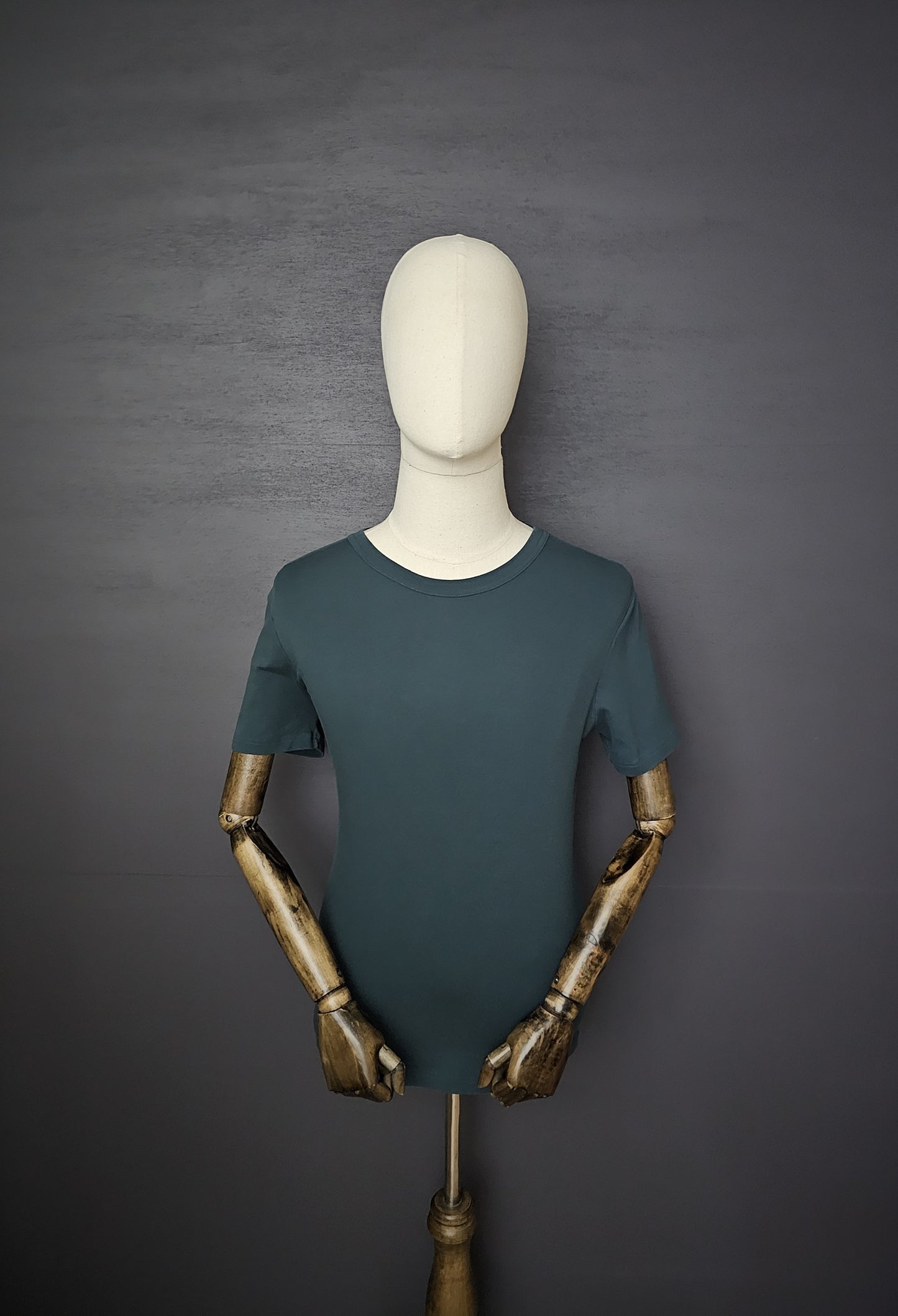 TOM FORD Cotton Crew Neck T-Shirt in Green