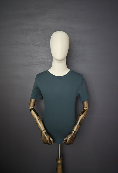 TOM FORD Cotton Crew Neck T-Shirt in Green