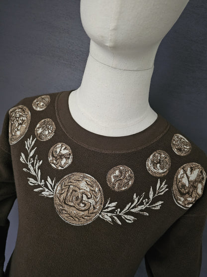 DOLCE & GABBANA Roma Coin Print Sweatshirt