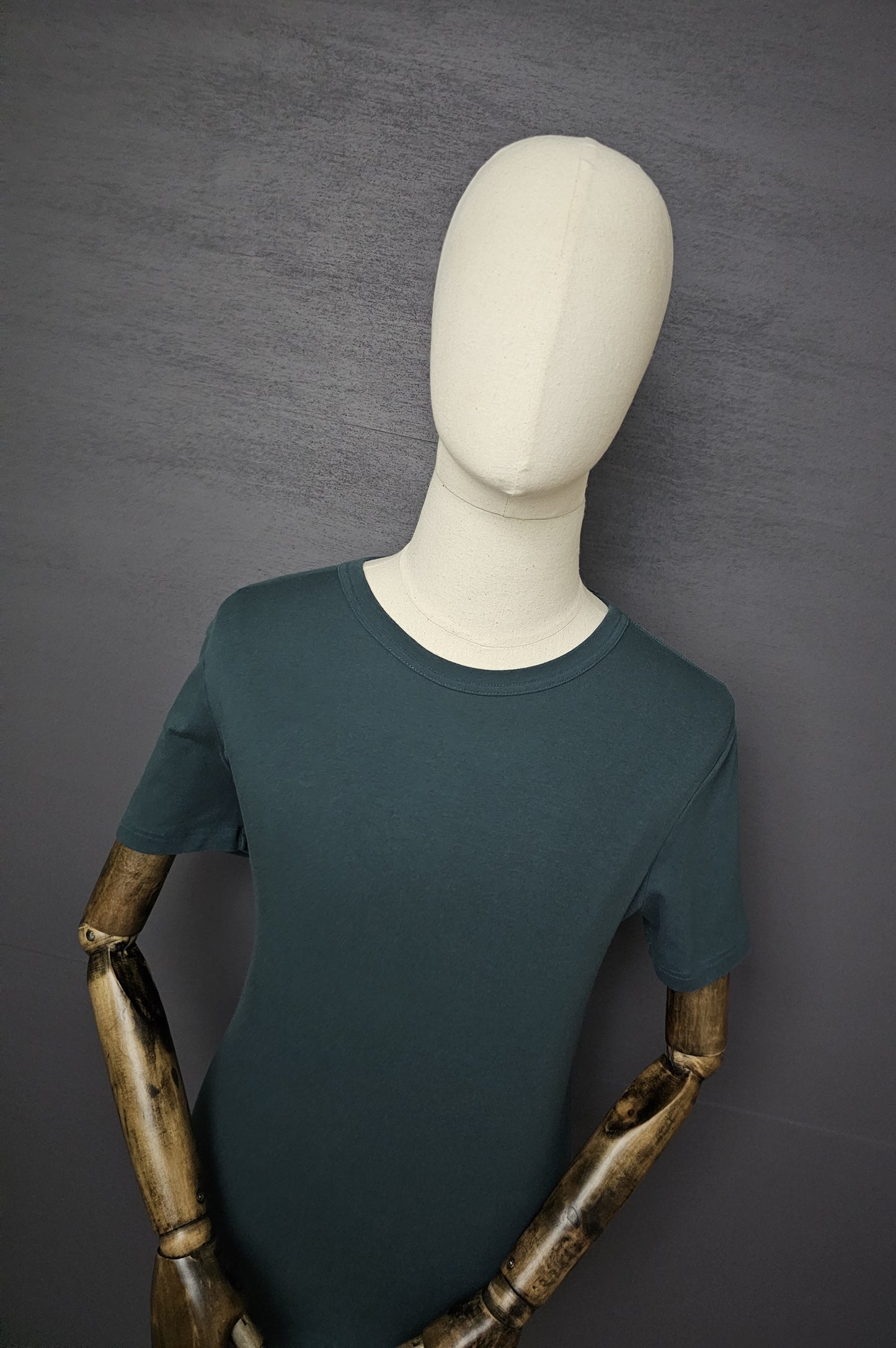 TOM FORD Cotton Crew Neck T-Shirt in Green
