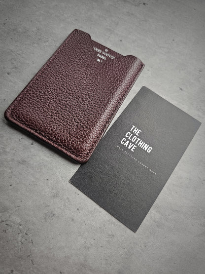 LOUIS VUITTON Single Leather Card Holder