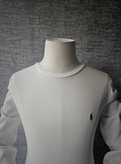 RALPH LAUREN Long Sleeve Lounge thermal Top