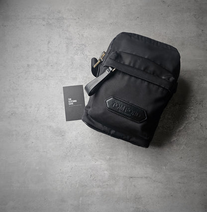 TOM FORD Recycled Embossed Mini-Messenger Bag