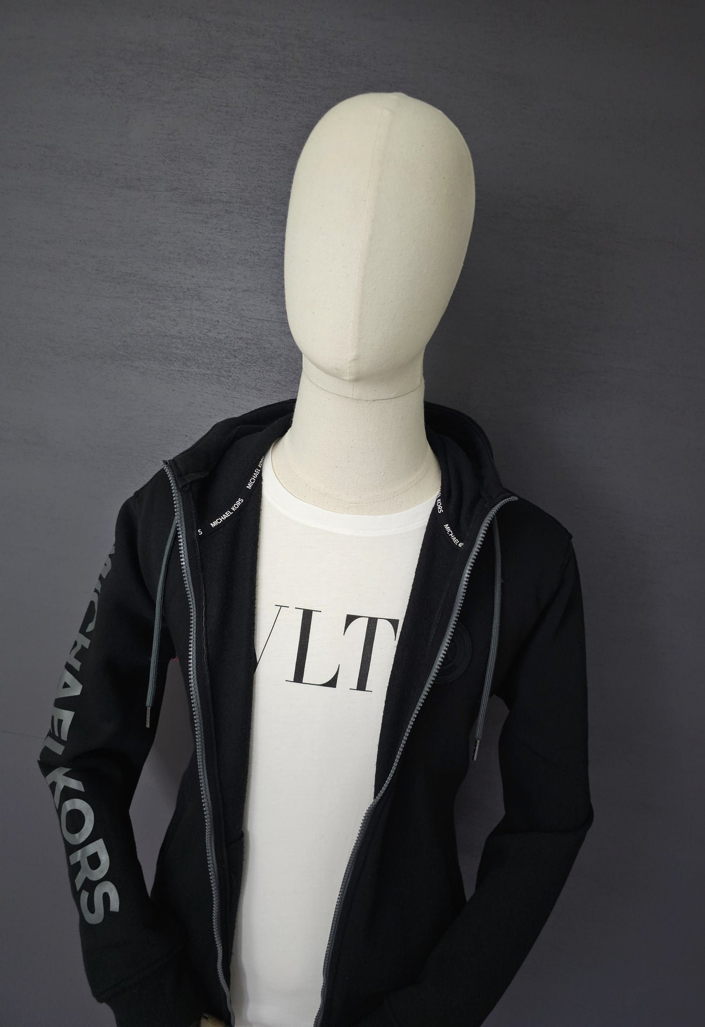 MICHEAL KORS Logo-Print Sports Hoodie