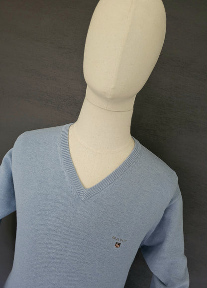 GANT Classic Cotton V-Neck Knitted Sweater