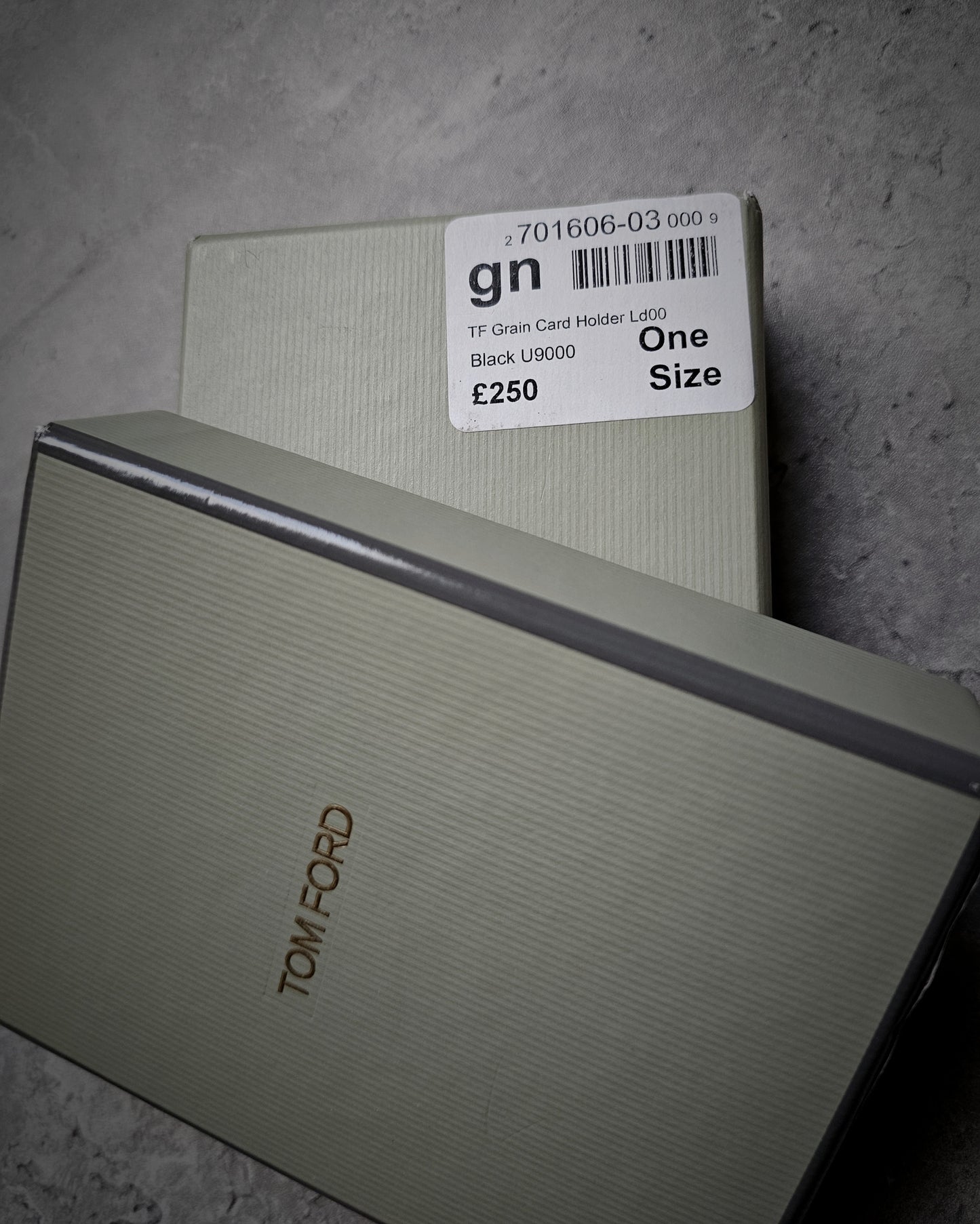 TOM FORD Grained TF Leather Card Holder