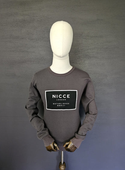 NICCE Classic Cotton Print Sweatshirt