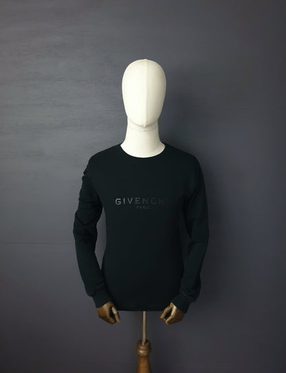 GIVENCHY Holographic Print Logo Sweatshirt