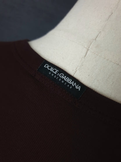 DOLCE AND GABBANA  Cotton Lounge T-Shirt