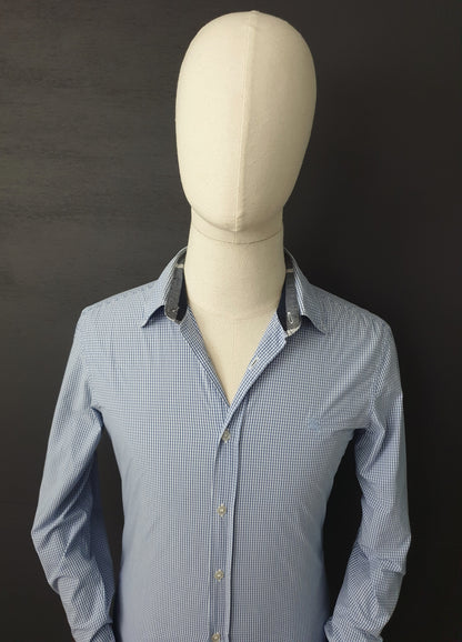 BURBERRY Oxford Gingham Long Sleeve Shirt