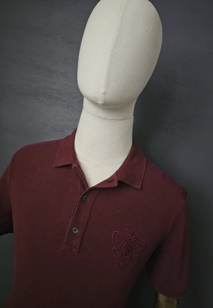 GUCCI Web Crest Embroidery Polo Shirt