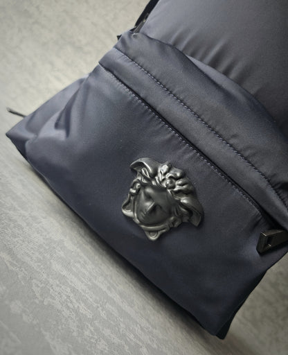 VERSACE Palazzo Medusa Navy Backpack