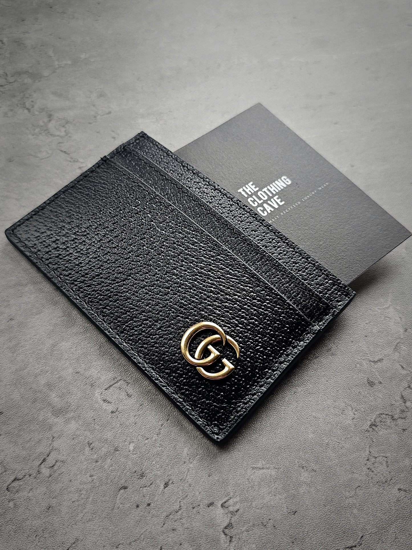 GUCCI GG Marmont Leather Card Holder