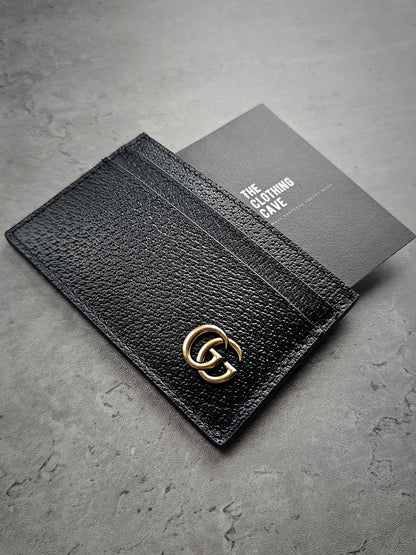 GUCCI GG Marmont Leather Card Holder