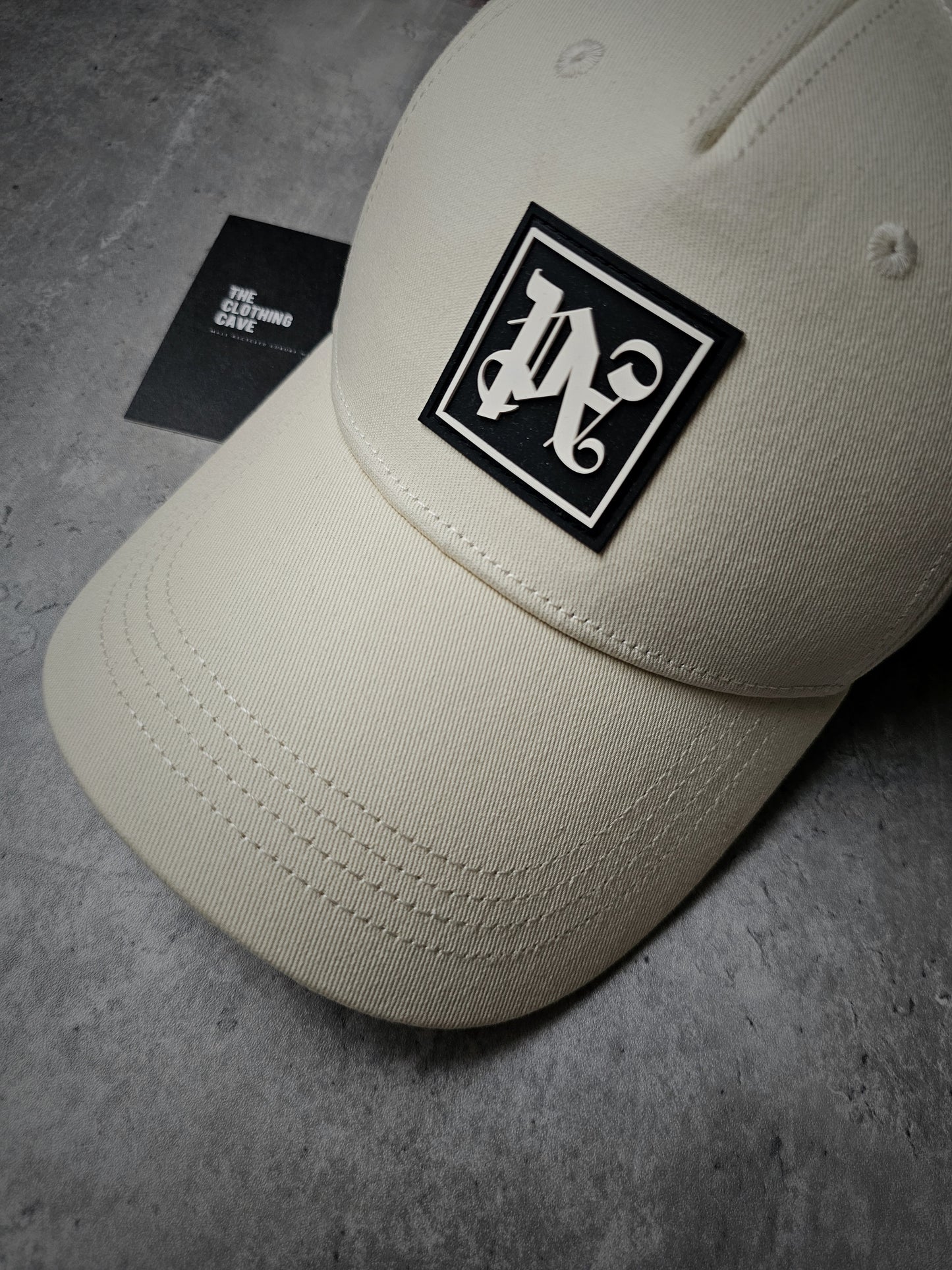 PALM ANGELS Monogram Ski Baseball Cap