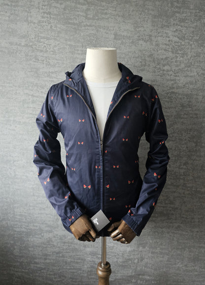 FENDI Retro Monster Eye Monogram Windproof Shell Jacket