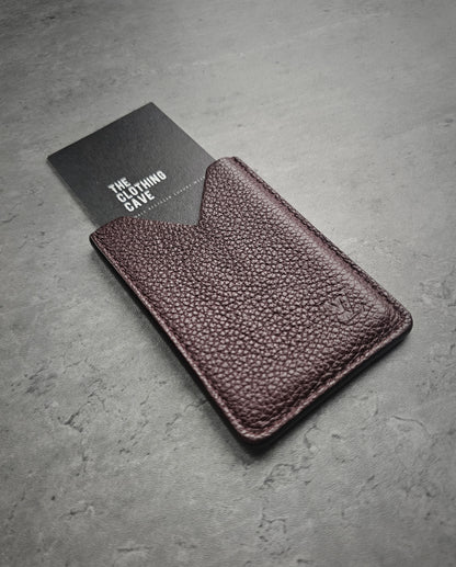 LOUIS VUITTON Single Leather Card Holder