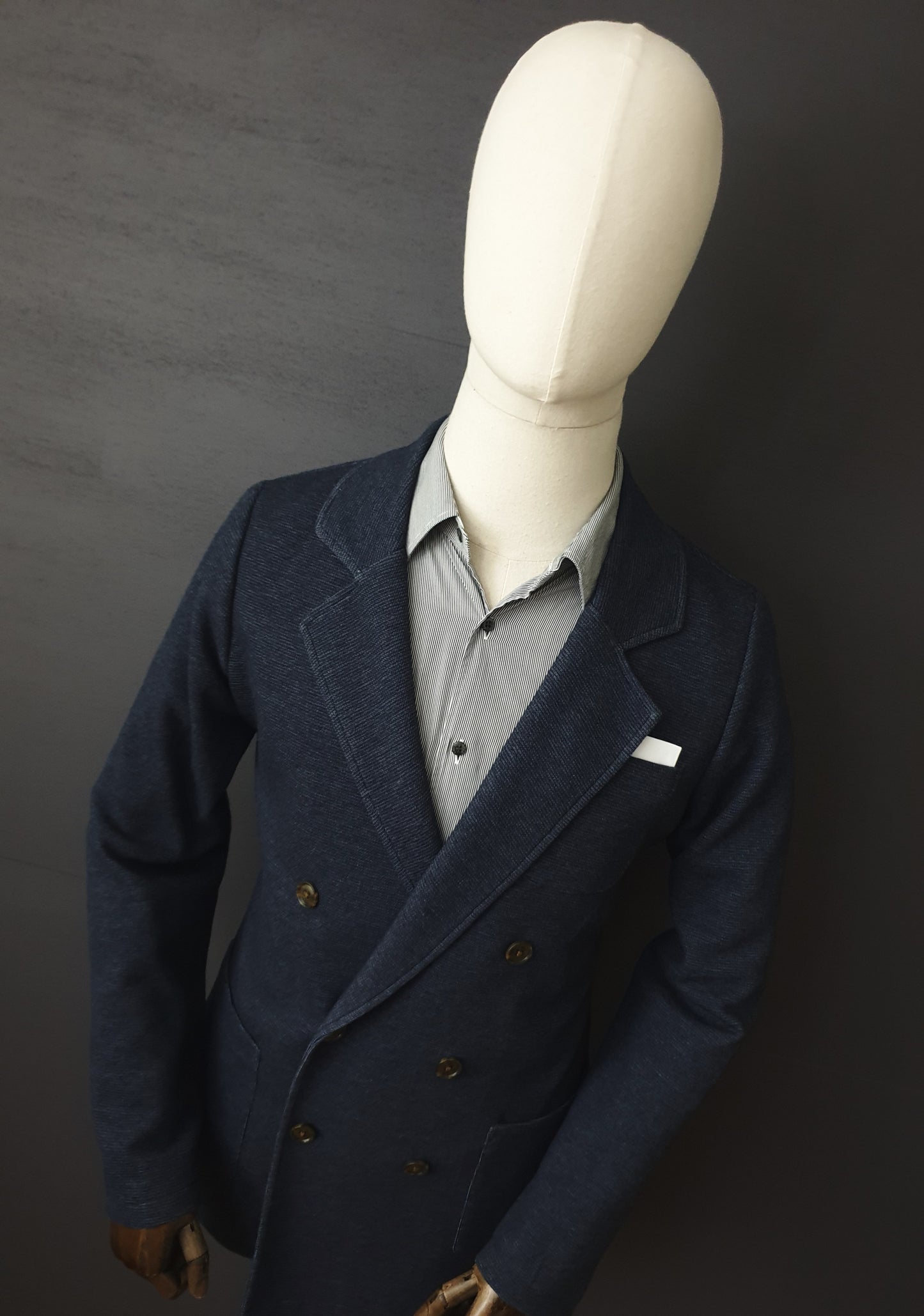 JOHN HENRIC Knitted Blazer