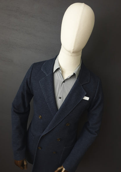 JOHN HENRIC Knitted Blazer