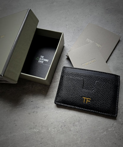 TOM FORD Grained TF Leather Card Holder