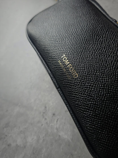 TOM FORD Full Grain Texturized Leather Belt Bag