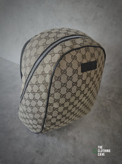 GUCCI GG Supreme Monogram Beige/Brown Backpack