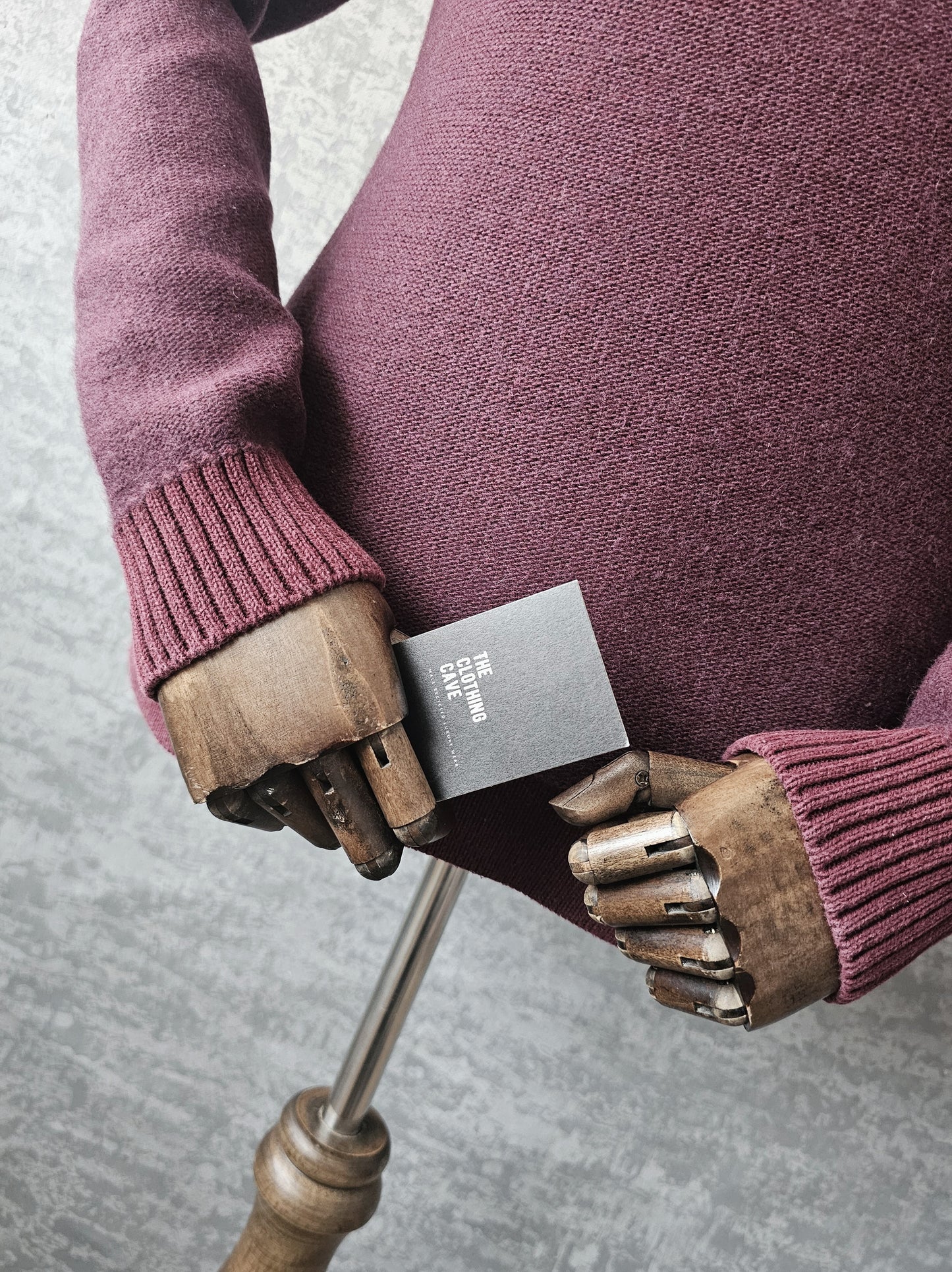 STONE ISLAND Logo Patch Knitted Wool Sweater