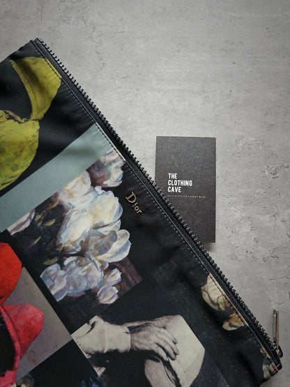 DIOR HOMME Rare Francois Bard Documents Zipped Pouch