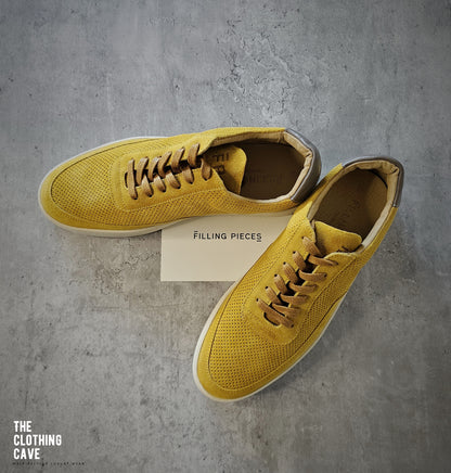 FILLING PIECES Mondo Perforated Suede Sneakers