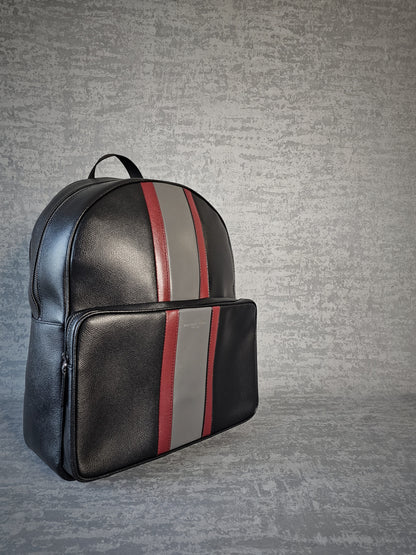 MICHAEL KORS Colourblocked Leather Backpack