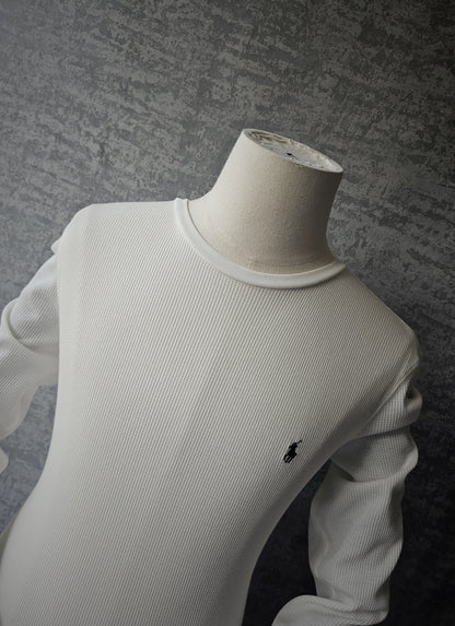 RALPH LAUREN Long Sleeve Lounge thermal Top