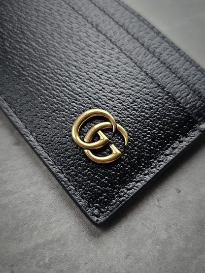 GUCCI GG Marmont Leather Card Holder